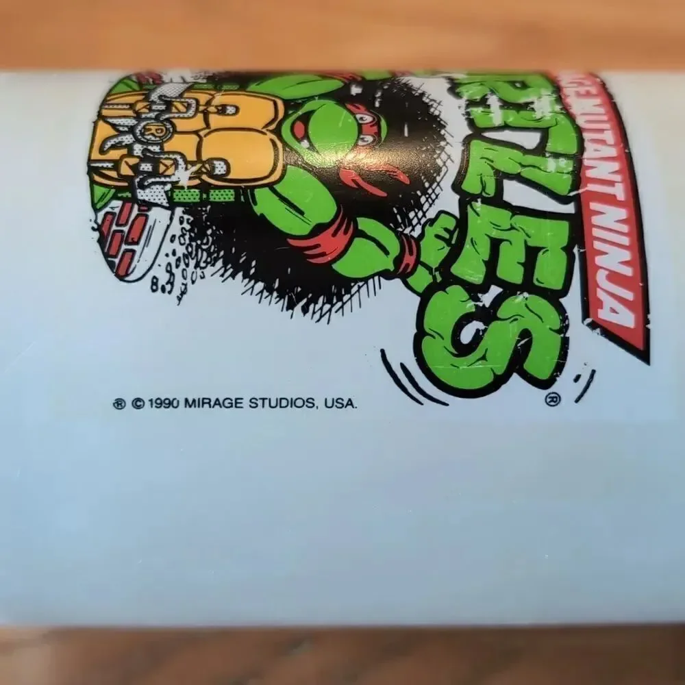Vintage Ninja Turtles Thermos Children's Travel Mug, 1990 Mirage Studios